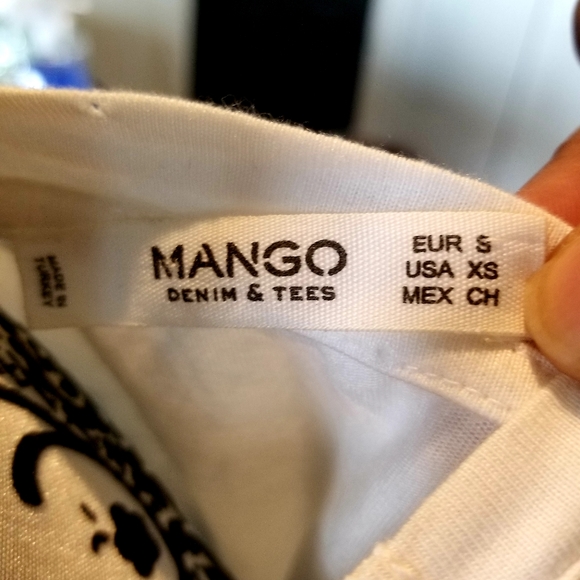 Mango Basic Tee Size M - Picture 3 of 3
